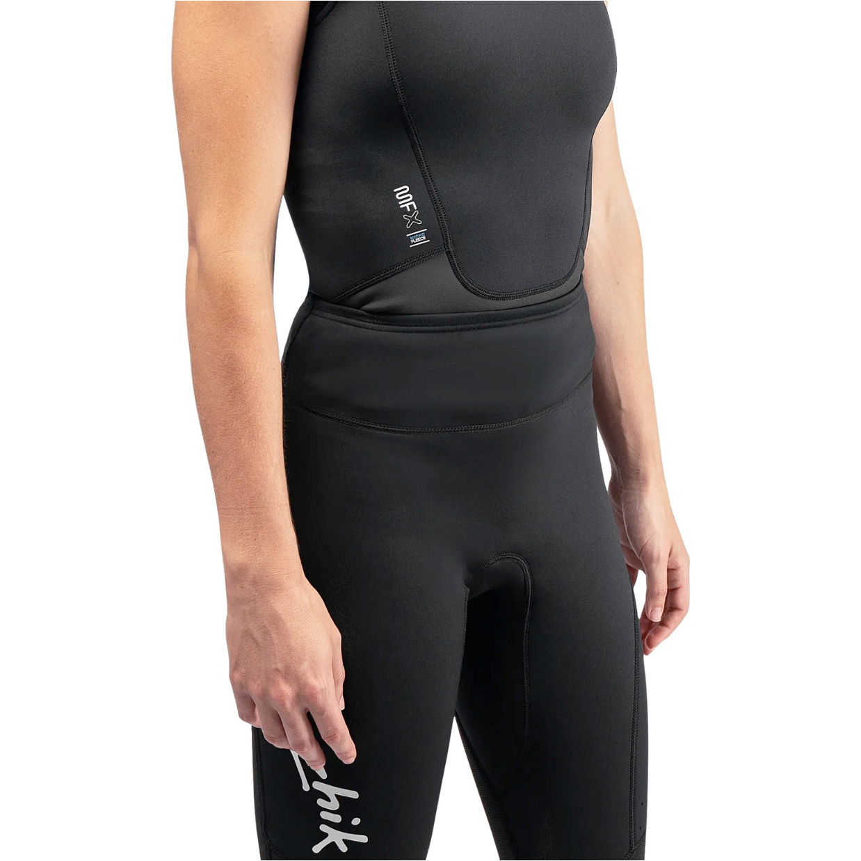 Zhik Womens Microfleece X Sleeveless Top VST-0580-W-BLK - Black